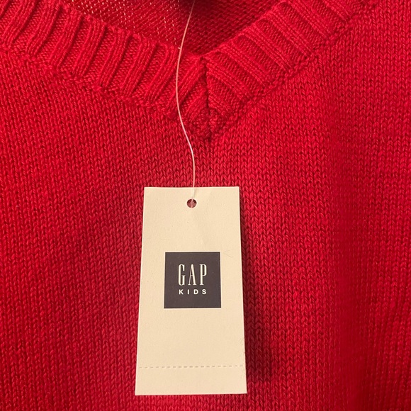 Boys Gap Kids Sweater. Red. Large - Picture 4 of 5